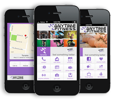 The AF App from Anytime Fitness